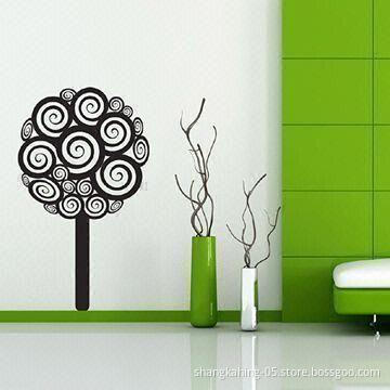 Removable Transfer Film Vinyl Wall Sticker, Eco-friendly and No Damage to Wall